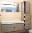 MOBILE DA BAGNO DA 120 CM + PENSILE SOSPESO