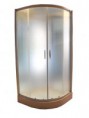 box semicircolare 90*90 martellato